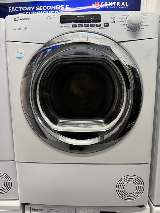 Refurbished Candy GVS C9DCG-80 9 kg Condenser Tumble Dryer