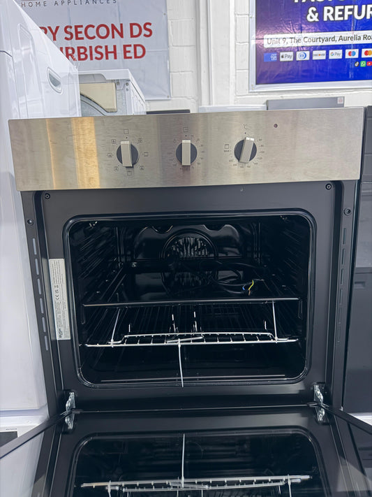 Bush BIBFOSAX Built-In Single Electric Oven - Silver - Unused Grade A