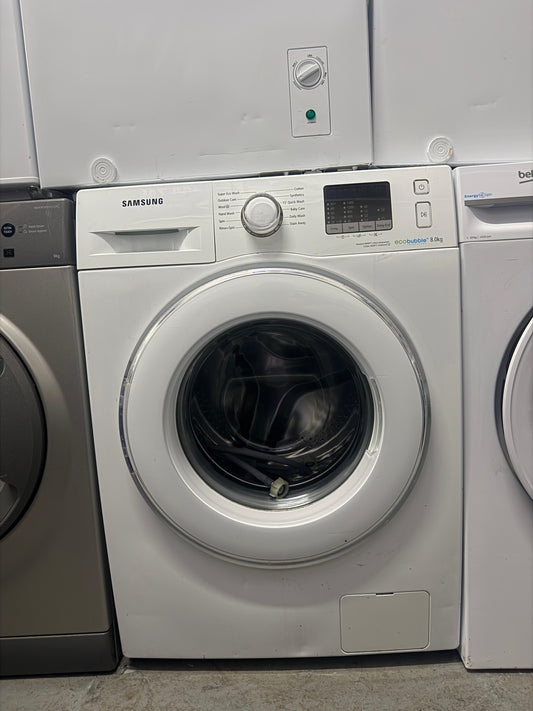 Refurbished Samsung WF70F5E2W4X 8kg 1400rpm Washing Machine – White