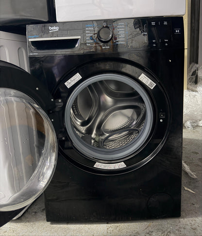 Refurbished Beko BMN3WT3841B 8kg 1400rpm Washing Machine – Black