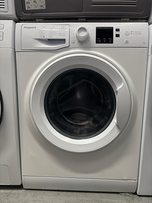 Refurbished Hotpoint NSWM743C 7kg 1400rpm Washing Machine – White
