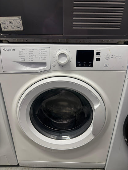 Refurbished Hotpoint NSWM743C 7kg 1400rpm Washing Machine – White