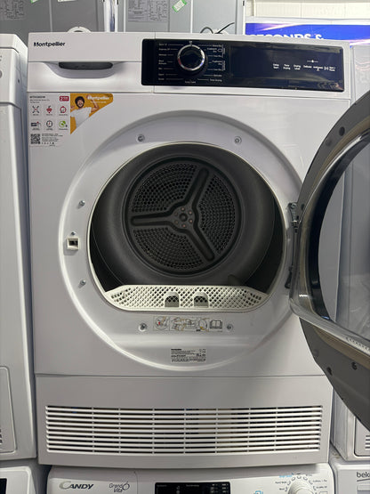 Refurbished Montpellier MTDC85DW 8kg Condenser Tumble Dryer – White