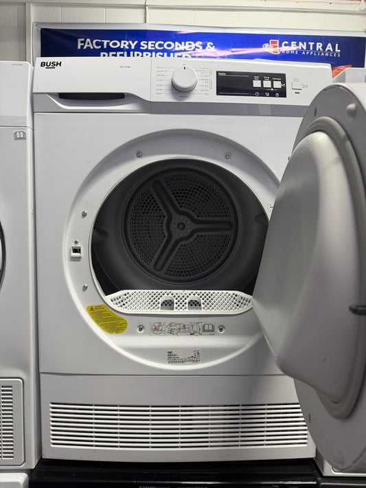 Refurbished Bush TDT17CN 7kg Condenser Tumble Dryer – White