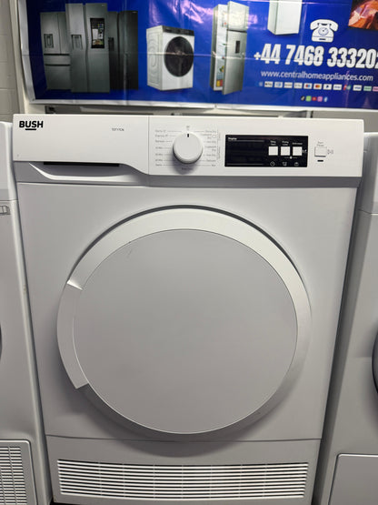 Refurbished Bush TDT17CN 7kg Condenser Tumble Dryer – White