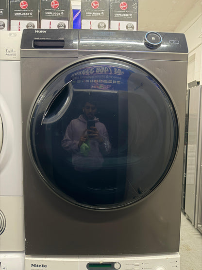 Refurbished Haier HD90A2959 9kg Heat Pump Tumble Dryer – Graphite
