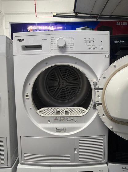Refurbished Bush TD7CNBCW 7 kg Condenser Tumble Dryer – White
