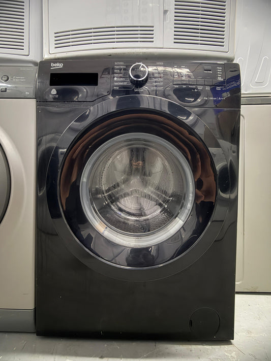 Refurbished Beko WS832425B 8 kg 1300 rpm Washing Machine – Black
