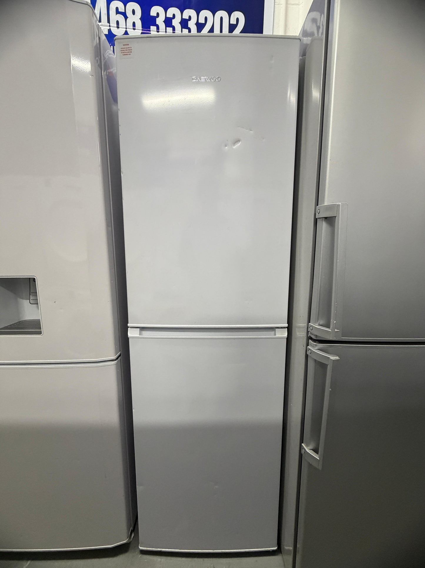 Refurbished Daewoo DFF470SW 240L Frost Free 50/50 Fridge Freezer – White