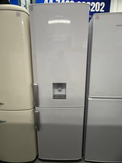 Refurbished Beko CXFD6113W 270L Frost Free Fridge Freezer with Water Dispenser – White
