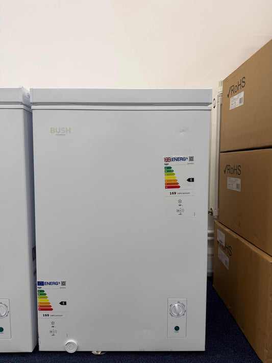 Refurbished Bush BECFE99LW 99L Chest Freezer – White