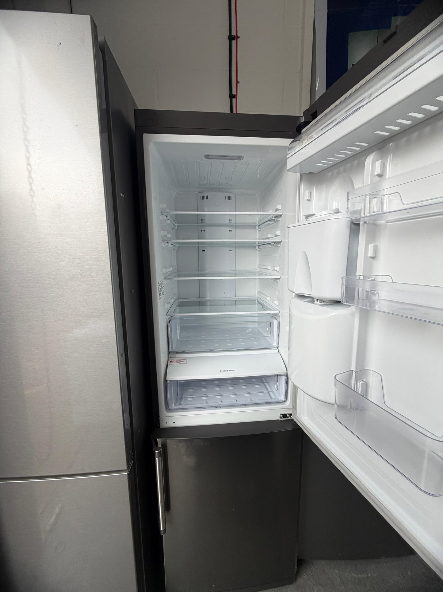 Refurbished Samsung RL41WGIH 315L Fridge Freezer - Stainless Steel