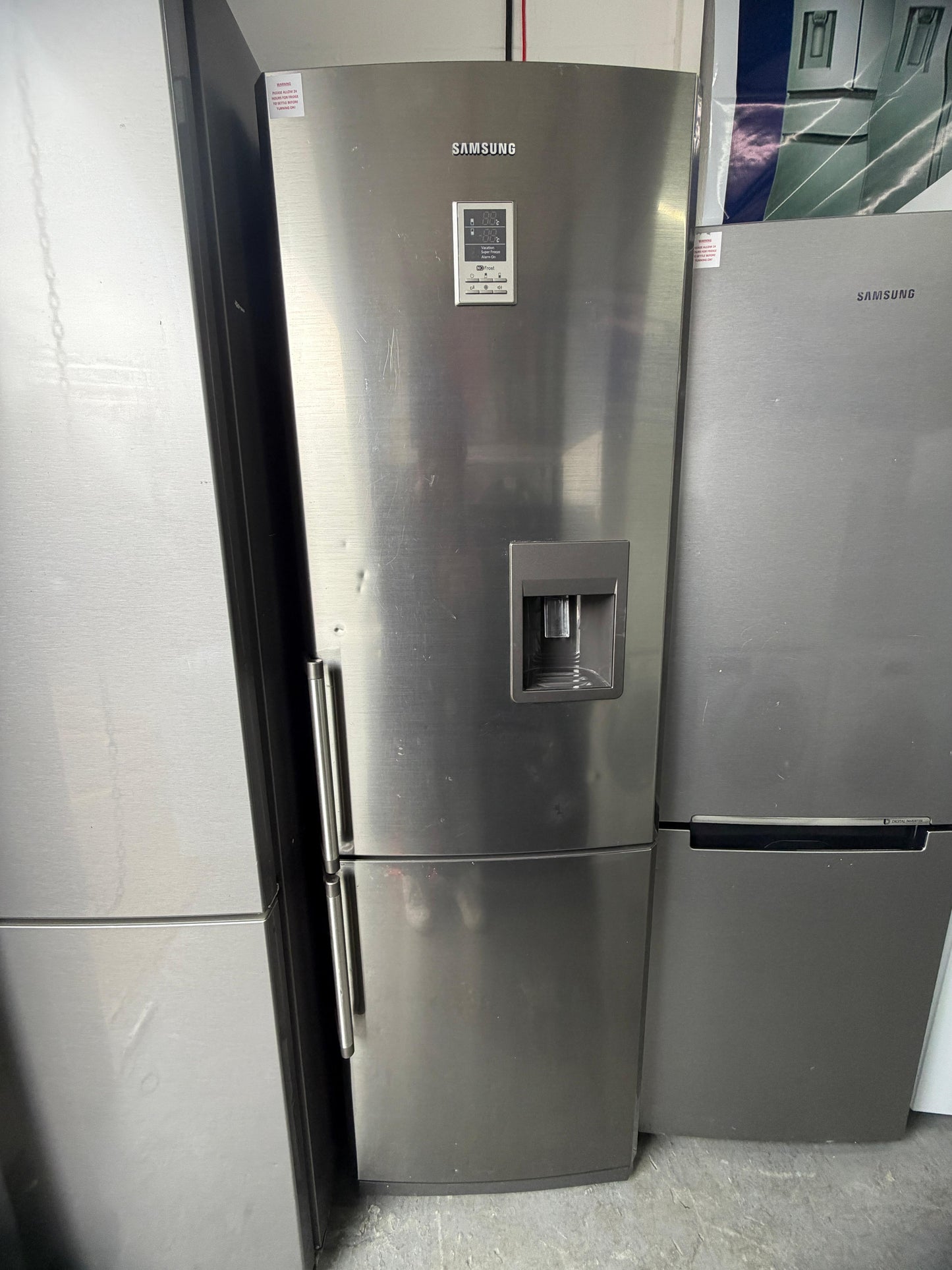 Refurbished Samsung RL41WGIH 315L Fridge Freezer - Stainless Steel