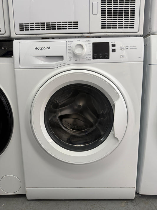 Refurbished Hotpoint NSWR965CWK UK 7kg 1600rpm Washing Machine – White