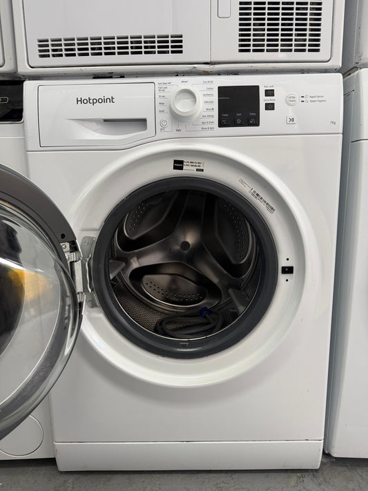 Refurbished Hotpoint NSWR965CWK UK 7kg 1600rpm Washing Machine – White
