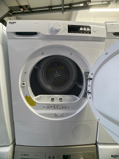Refurbished Bush TDTE110HP 10 kg Heat Pump Tumble Dryer - White