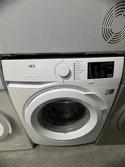 Refurbished AEG L6FB1741N 7 kg 1400 Spin Washing Machine – White