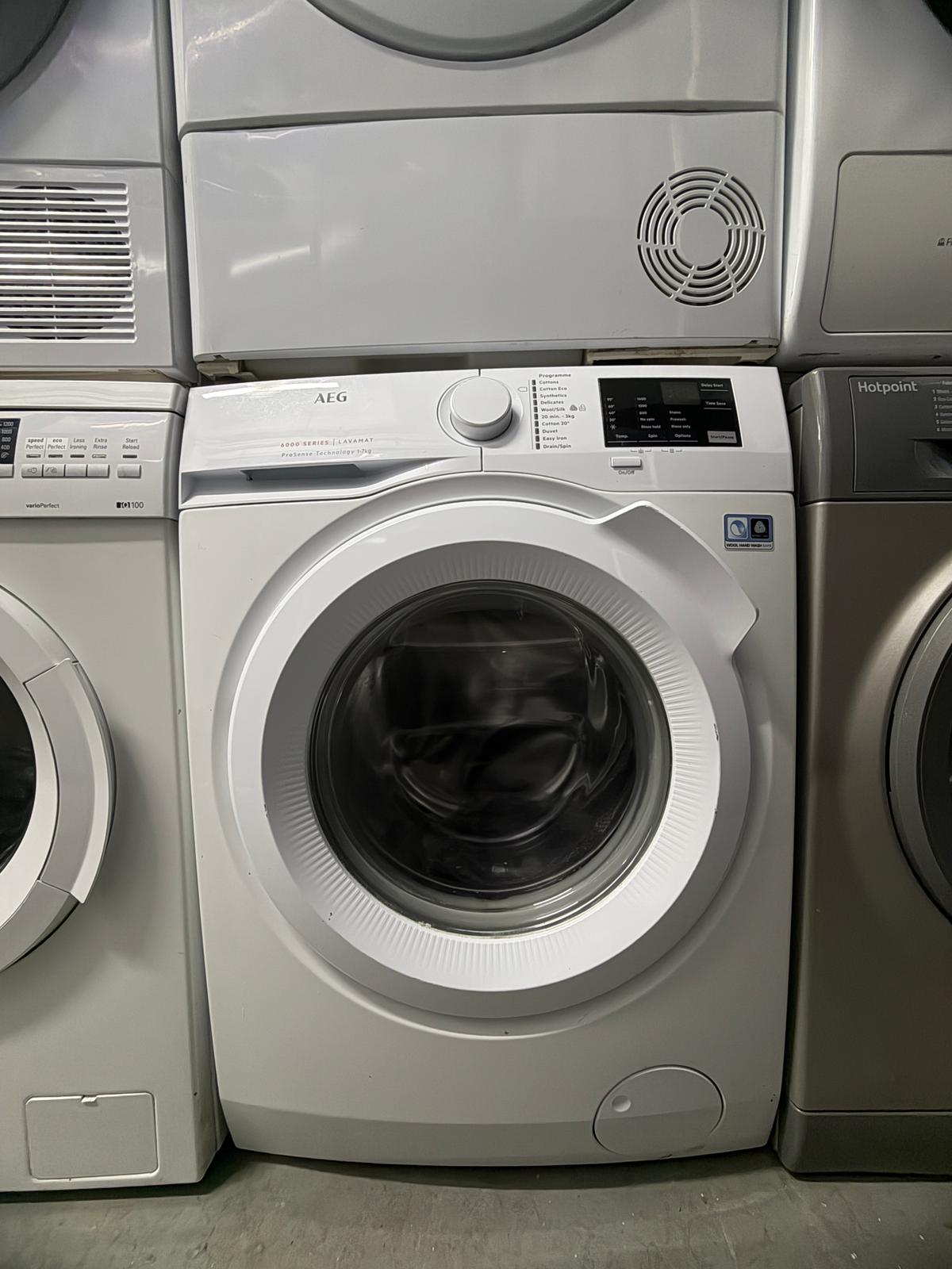 Refurbished AEG L6FB1741N 7 kg 1400 Spin Washing Machine – White