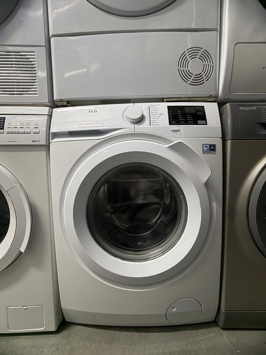 Refurbished AEG L6FB1741N 7 kg 1400 Spin Washing Machine – White