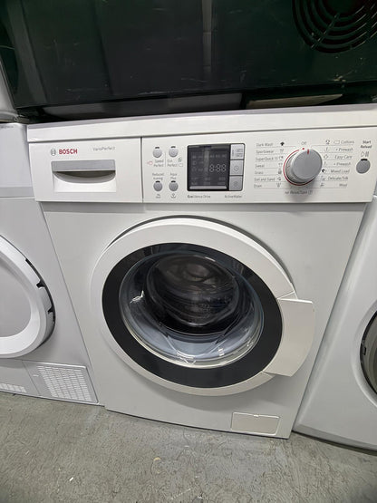 Refurbished Bosch WAQ243D0GB 8 kg 1200 Spin Washing Machine – White