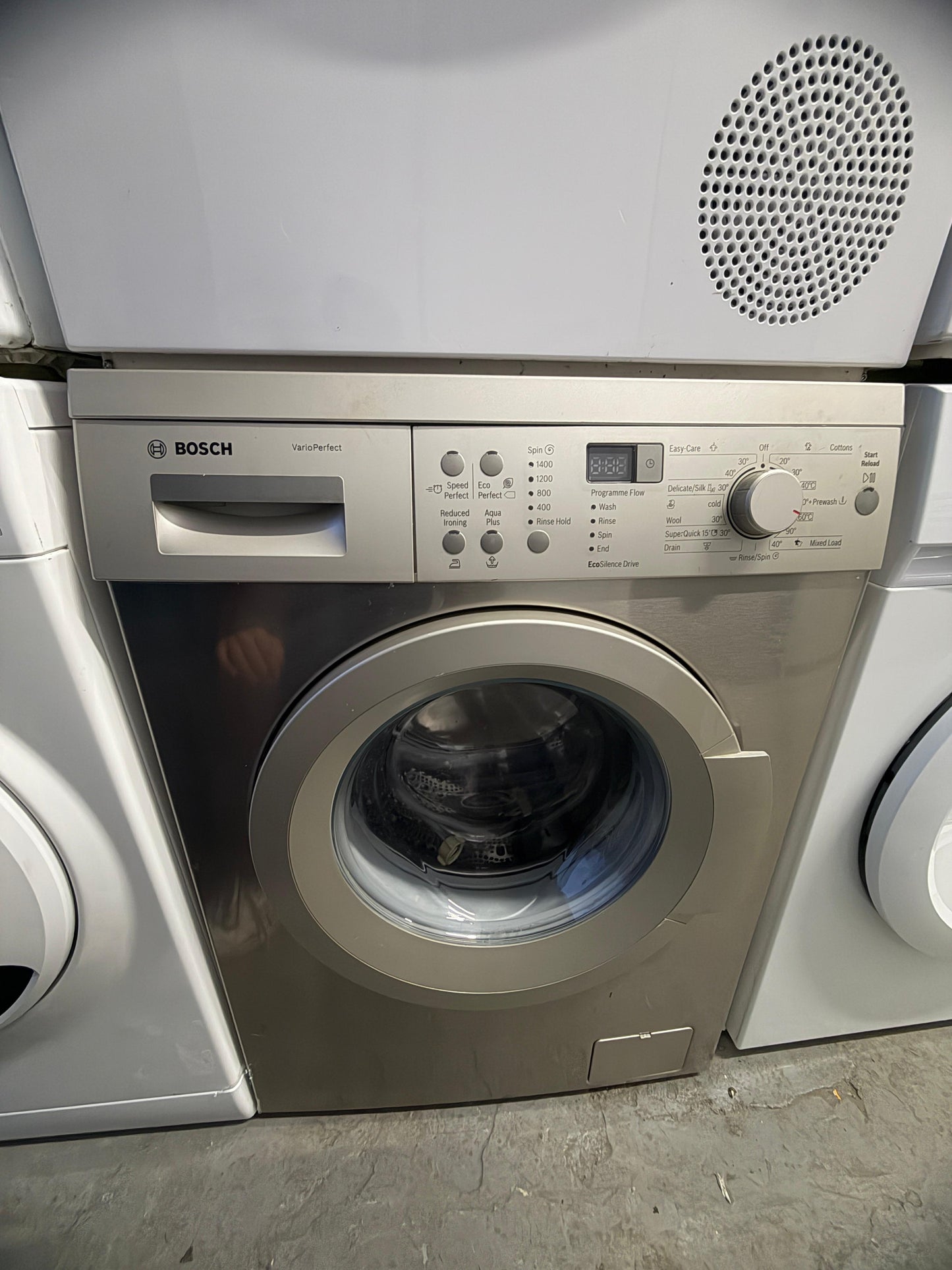 Refurbished Bosch WAQ2836S 8 kg 1400 Spin Washing Machine – Silver