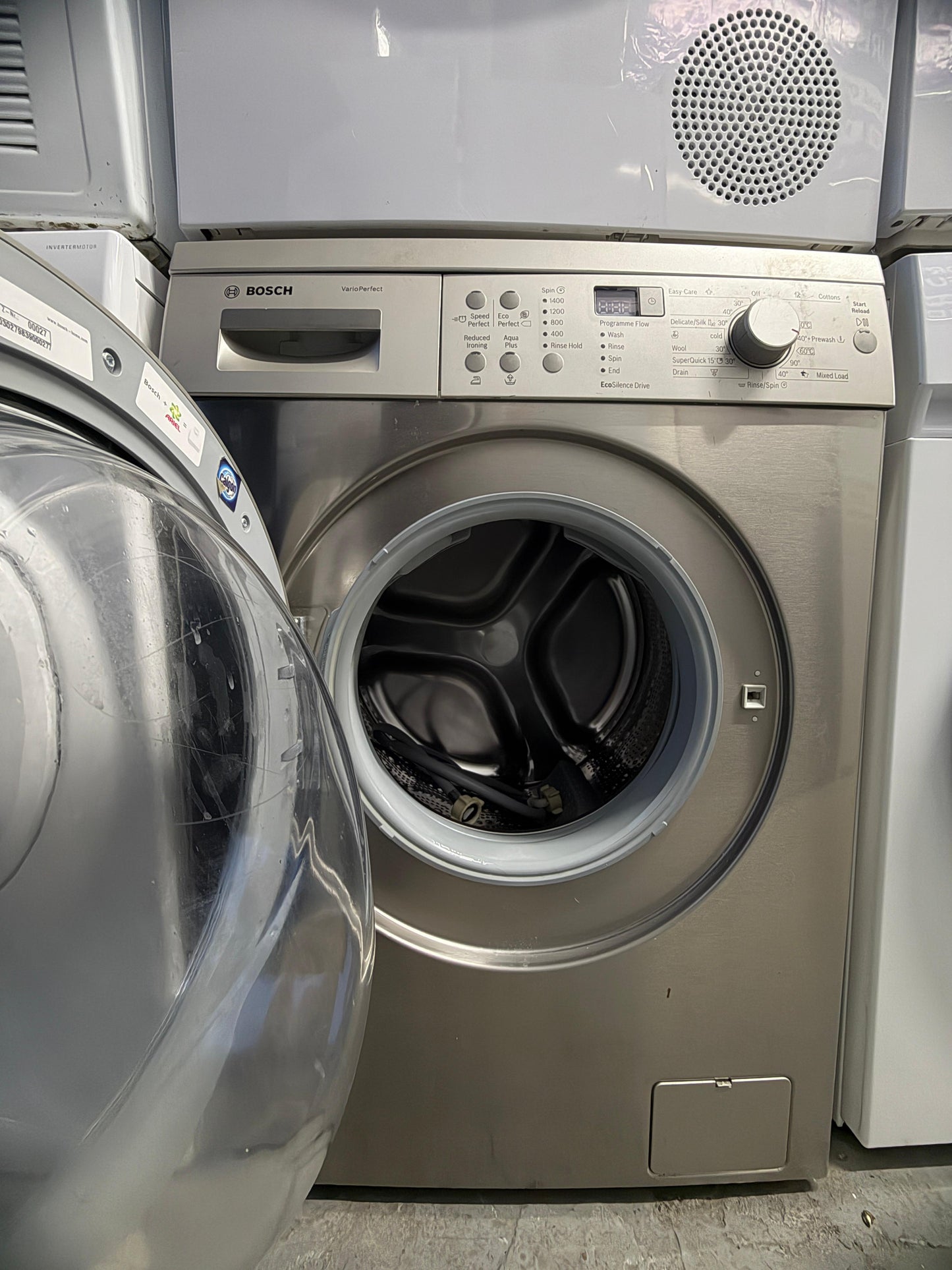 Refurbished Bosch WAQ2836S 8 kg 1400 Spin Washing Machine – Silver