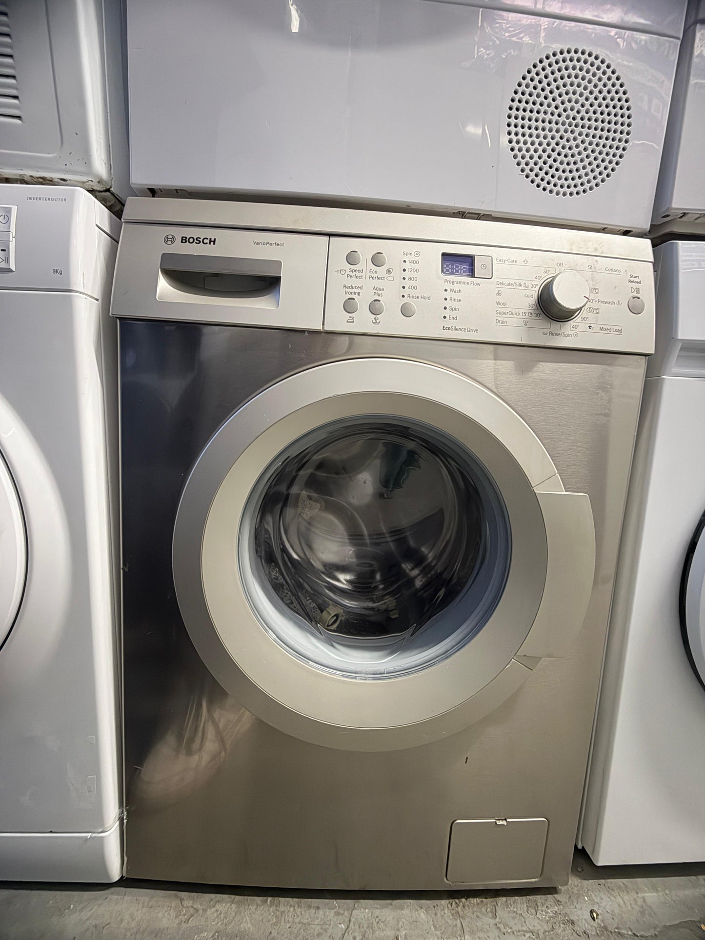 Refurbished Bosch WAQ2836S 8 kg 1400 Spin Washing Machine – Silver