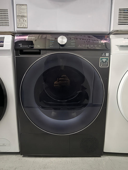 Hisense DH5S102BB 10kg Heat Pump Tumble Dryer – Black – Factory Seconds