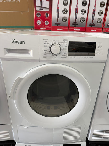 Refurbished Swan STC75110W 8kg Condenser Tumble Dryer - White
