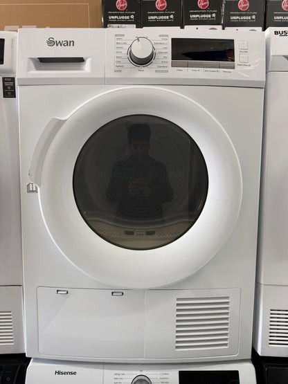 Refurbished Swan STC75110W 8kg Condenser Tumble Dryer - White