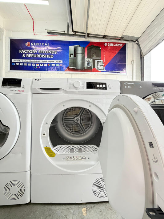 Refurbished Bush TDTE110HP 10 kg Heat Pump A+ Tumble Dryer - White