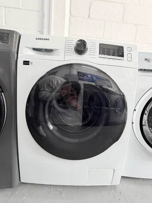 Refurbished Samsung WD80TA046BE 8/5 kg 1400 RPM Ecobubble Washer Dryer - White