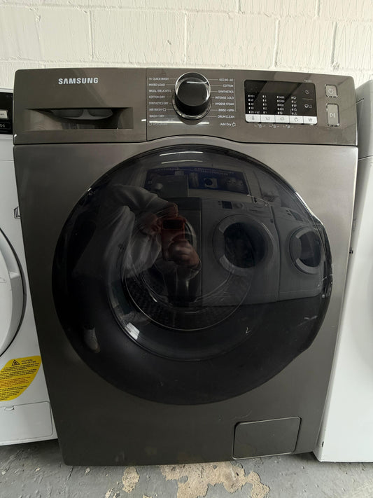 Refurbished Samsung WD80TA046BX 8 kg / 5 kg Ecobubble Washer Dryer - Graphite