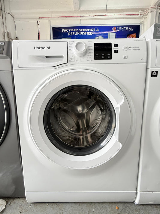 Refurbished Hotpoint NSWM 845C W 8 kg 1400 RPM Washing Machine - White