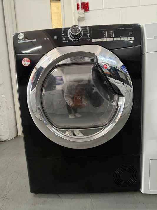 Refurbished Hoover HLEC10TCEB 10 kg Condenser Tumble Dryer - Black
