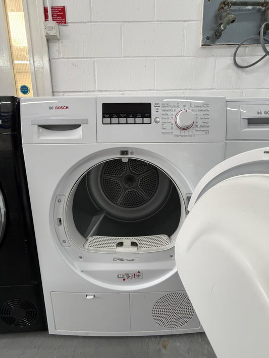 Refurbished Bosch WTB84200GB 8 kg Condenser Tumble Dryer - White