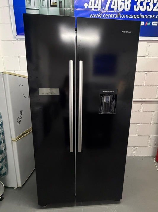 Refurbished Hisense RS741N4WBE 578L American Style Fridge Freezer with Water Dispenser