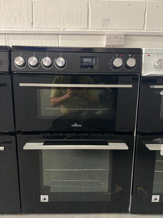 Willow WDOC60TBL 60cm Electric Cooker - Black - Unused Grade A