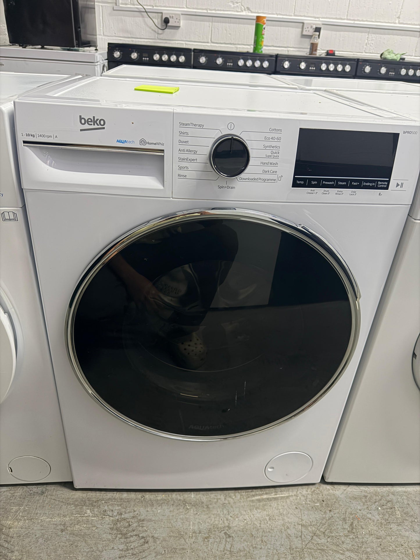 Refurbished Beko B5W51041AW 10kg 1400 Spin Washing Machine - White