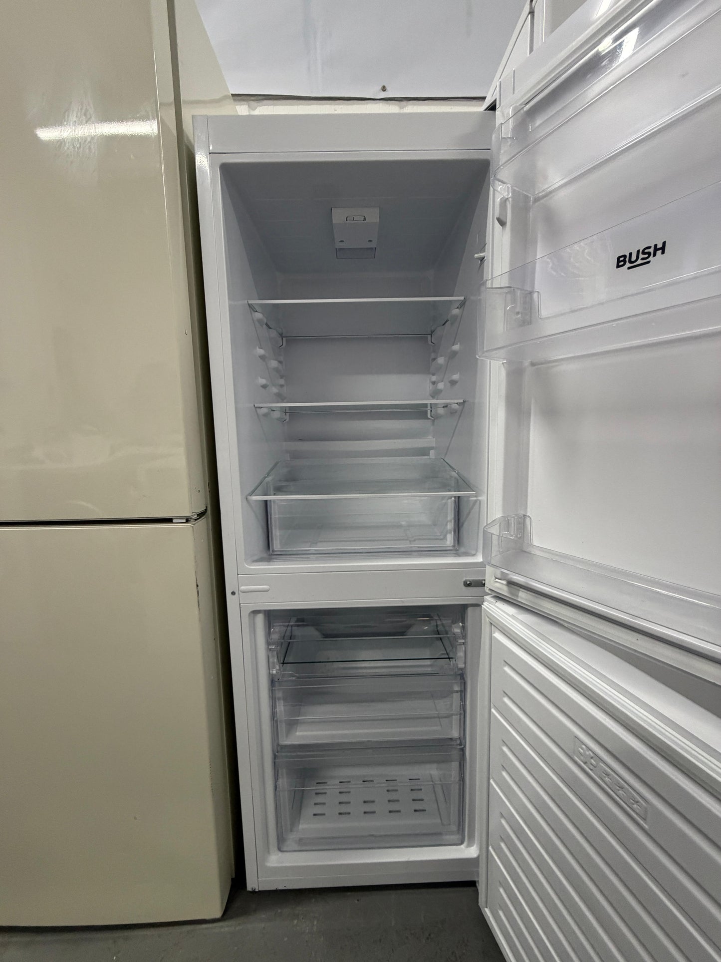 Refurbished Bush FE54152W 50/50 Fridge Freezer - White