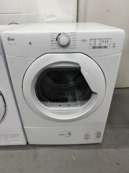Refurbished Hoover HLEC8LG-80 8kg Condenser Tumble Dryer - White