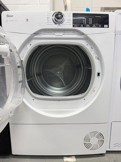 Refurbished Hoover HRE C9TBE-80 9kg Condenser Tumble Dryer - White
