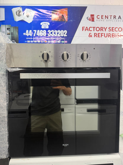 Bush BIBFOSAX Built-In Electric Single Oven - Stainless Steel - Unused Grade A