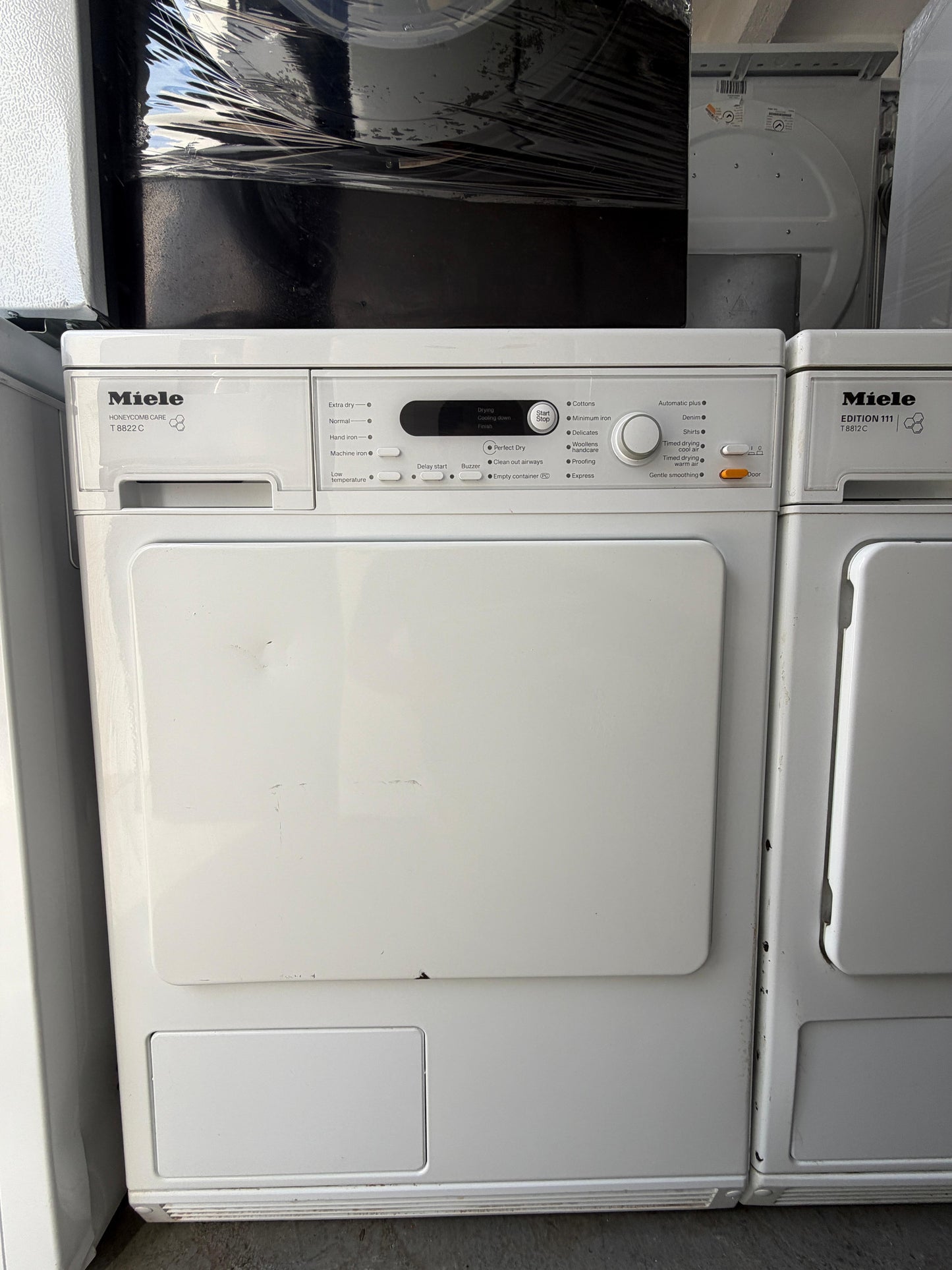 Refurbished Miele T8822C 7kg Condenser Tumble Dryer - White