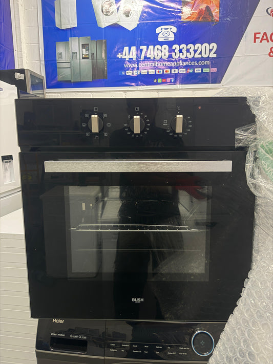 Bush BIBFOBAX Built-In Electric Single Oven - Black - Unused Grade A