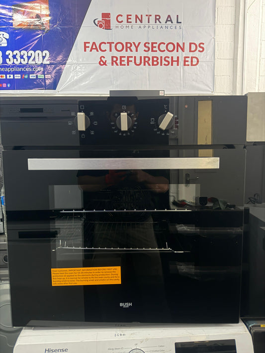 Bush BIBFOBAX Built-In Electric Single Oven - Black - Unused Grade A