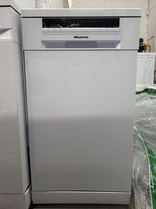 Hisense HS520E40WUK Slimline Freestanding Dishwasher - White - Unused Grade A