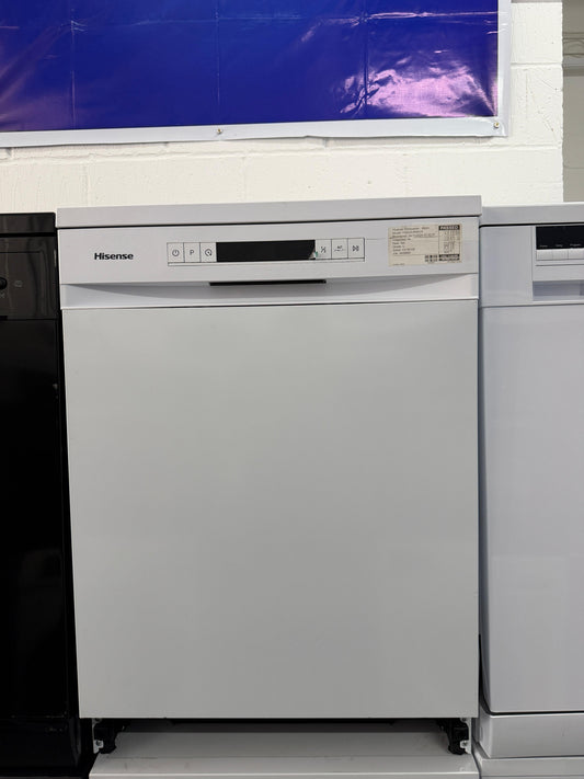 Hisense HS622E90WUK Full Size Freestanding Dishwasher - White - Unused Grade A