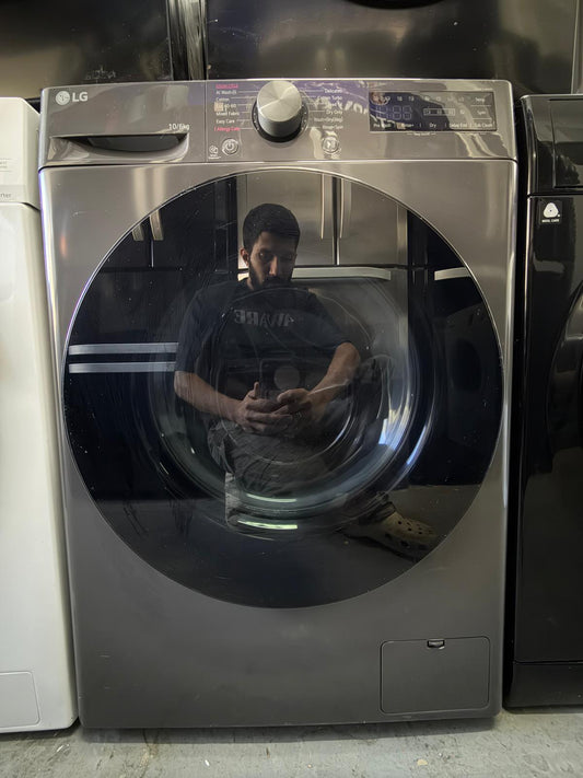 Refurbished LG FWY606WWLN1 10kg/6kg 1400 Spin Washer Dryer - Grey