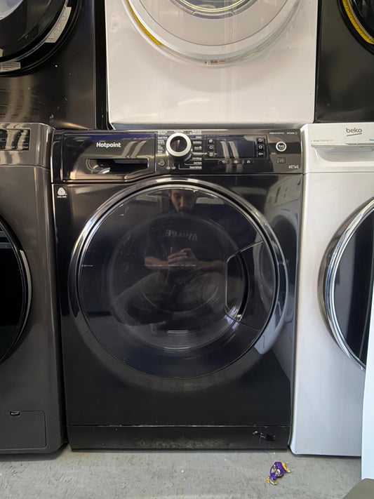 Refurbished Hotpoint NDD8636BDA 8kg/6kg 1400 Spin Washer Dryer - Black - Grade A